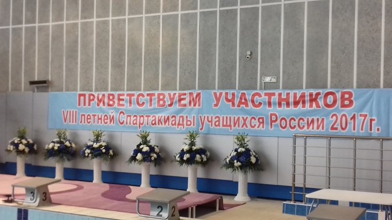 Восьмая спартакиада учащихся России по синхронному плаванию