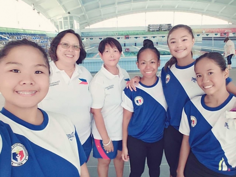 Сборная Филиппин по синхронному плаванию готовится к чемпионату мира по водным видам спорта-2017 в Евпатории!