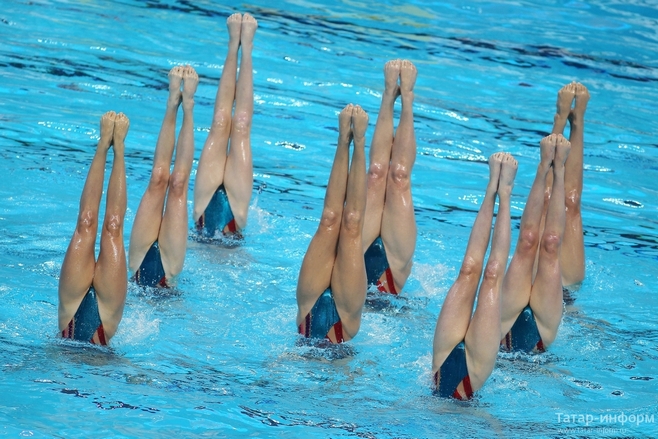 Сборная Татарстана по синхронному плаванию завоевала пять медалей Кубка России